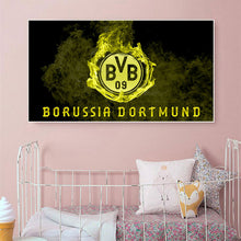 Load image into Gallery viewer, Diamond Painting - Full Round - Dortmund football club logo (70*40CM)
