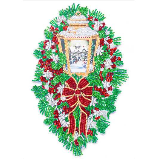 Diamond Painting - Partial Special Shaped - Christmas mood lights (30*40CM)