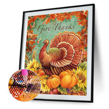 Load image into Gallery viewer, Diamond Painting - Full Round - Thanksgiving Turkey (30*40CM)
