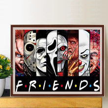 Load image into Gallery viewer, Diamond Painting - Full Round - horror movie (55*35CM)
