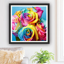 Load image into Gallery viewer, Diamond Painting - Full Round - rose flower (40*40CM)
