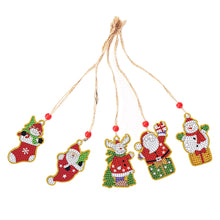 Load image into Gallery viewer, 5pcs Diamond Painting Decoration Handmade for Children Christmas Gift (GP017)
