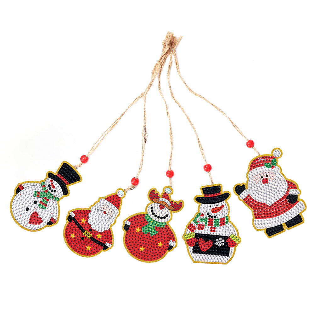 5pcs Diamond Painting Decoration Handmade for Children Christmas Gift (GP019)