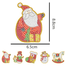 Load image into Gallery viewer, 5pcs Diamond Painting Decoration Handmade for Children Christmas Gift (GP021)
