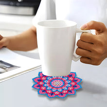 Load image into Gallery viewer, 6pcs/set Wooden Coaster Mandala Painting Coaster for Room Decoration (BD005)
