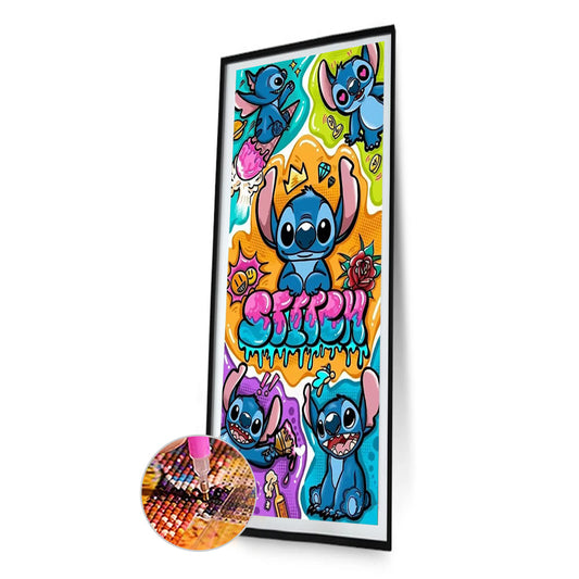 Diamond Painting - Full Round - Cartoon Stitch (40*80CM)