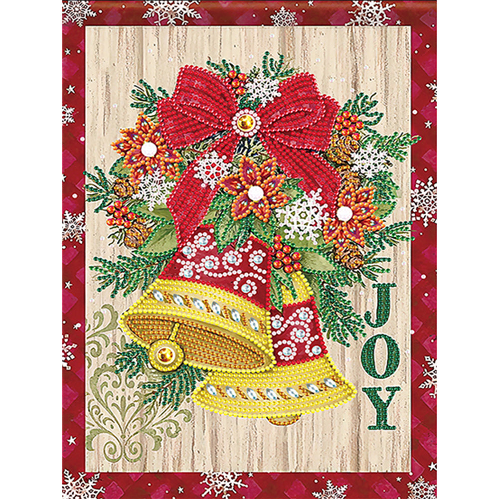 Diamond Painting - Partial Special Shaped - Christmas atmosphere (30*40CM)