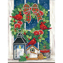 Load image into Gallery viewer, Diamond Painting - Partial Special Shaped - Christmas atmosphere (30*40CM)
