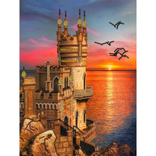 Load image into Gallery viewer, Diamond Painting - Partial Special Shaped - Eiffel Castle under fireworks (30*40CM)
