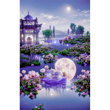 Load image into Gallery viewer, Diamond Painting - Full Round - Garden Villa (40*60CM)

