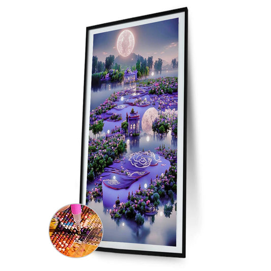 Diamond Painting - Full Round - Garden Villa (40*60CM)