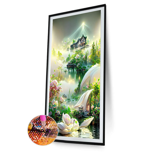 Diamond Painting - Full Round - Garden Villa (40*60CM)