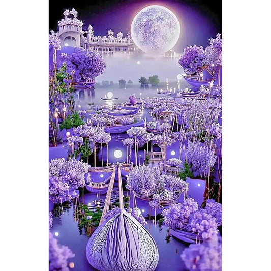 Diamond Painting - Full Round - Garden Villa (40*60CM)