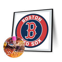 Load image into Gallery viewer, Diamond Painting - Full Round - boston red sox baseball team (30*30CM)
