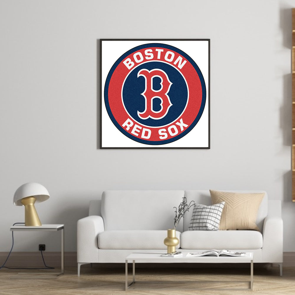 Boston Red Sox MLB Diamond Painting - 40x40cm / Baseball Field / Full  Square Drill - Diamond Painting Hut