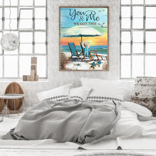 Load image into Gallery viewer, Diamond Painting - Full Round - beach chairs (30*40CM)
