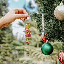 Load image into Gallery viewer, Christmas Green Elf Doll Decoration Pendant Cartoon Hanging for Holiday Gift (D)
