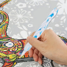 Load image into Gallery viewer, Corrugated Pattern Diamonds Painting Pen DIY Mosaic Pen Rotary Push for Kid Gift
