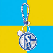 Load image into Gallery viewer, DIY Diamonds Painting Keychain Football Club Badge Round Drill Art Crafts Decor
