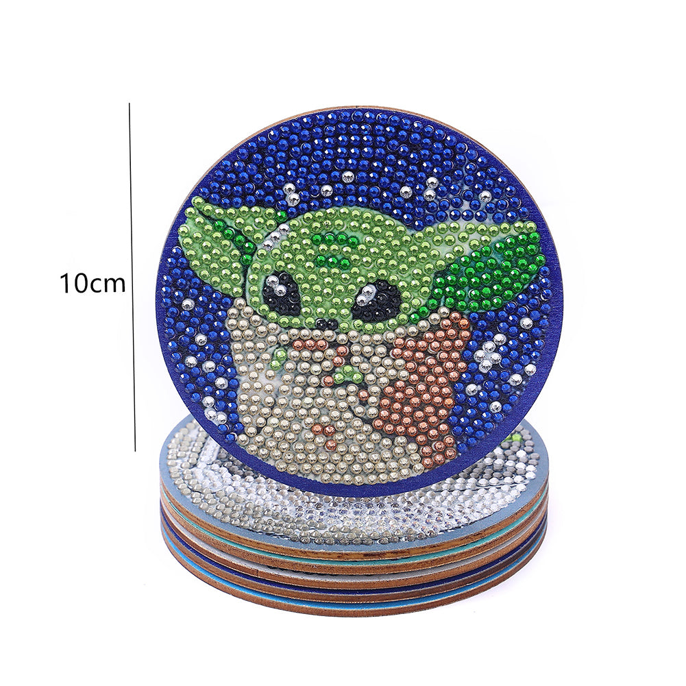 DIY Diamond Painting Coasters Kit Diamonds Cup Mat Cartoon Mickey (MZ0 –  everydayecrafts