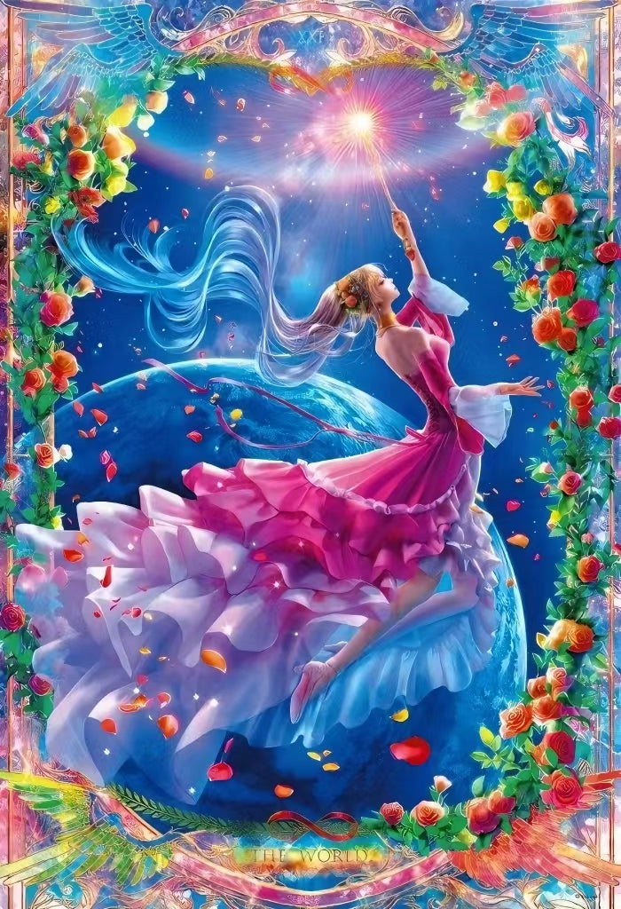 AB Diamond Painting - Full Round - Fantasy Art World (40*60cm)
