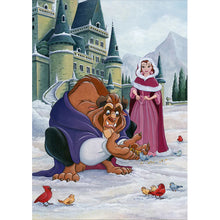 Load image into Gallery viewer, Diamond Painting - Full Round - beauty and the beast (30*40CM)
