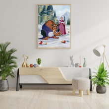 Load image into Gallery viewer, Diamond Painting - Full Round - beauty and the beast (30*40CM)
