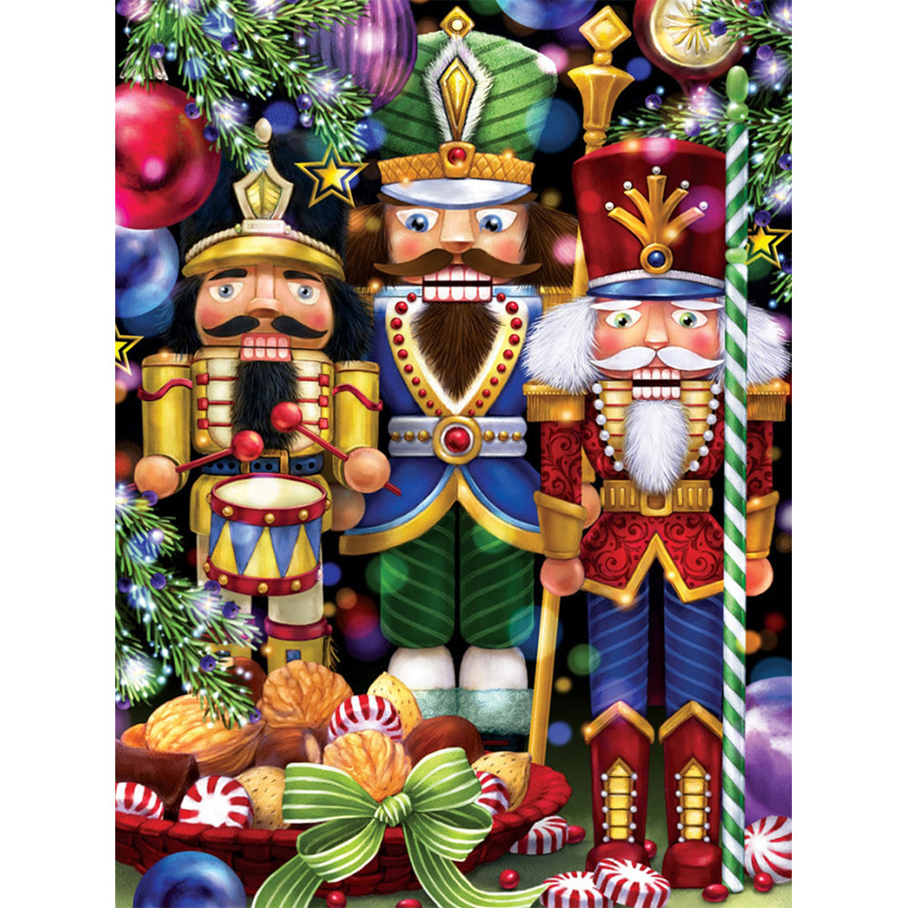 Diamond Painting - Full Square - nutcracker soldier (35*45CM)