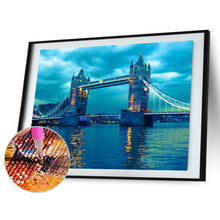 Load image into Gallery viewer, Diamond Painting - Full Round - lighthouse house by the sea (50*40CM)
