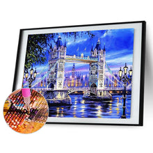 Load image into Gallery viewer, Diamond Painting - Full Round - lighthouse house by the sea (50*40CM)
