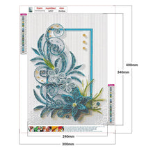 Load image into Gallery viewer, Paper Quilling 30*40CM(Canvas) Full Round Drill Diamond Painting
