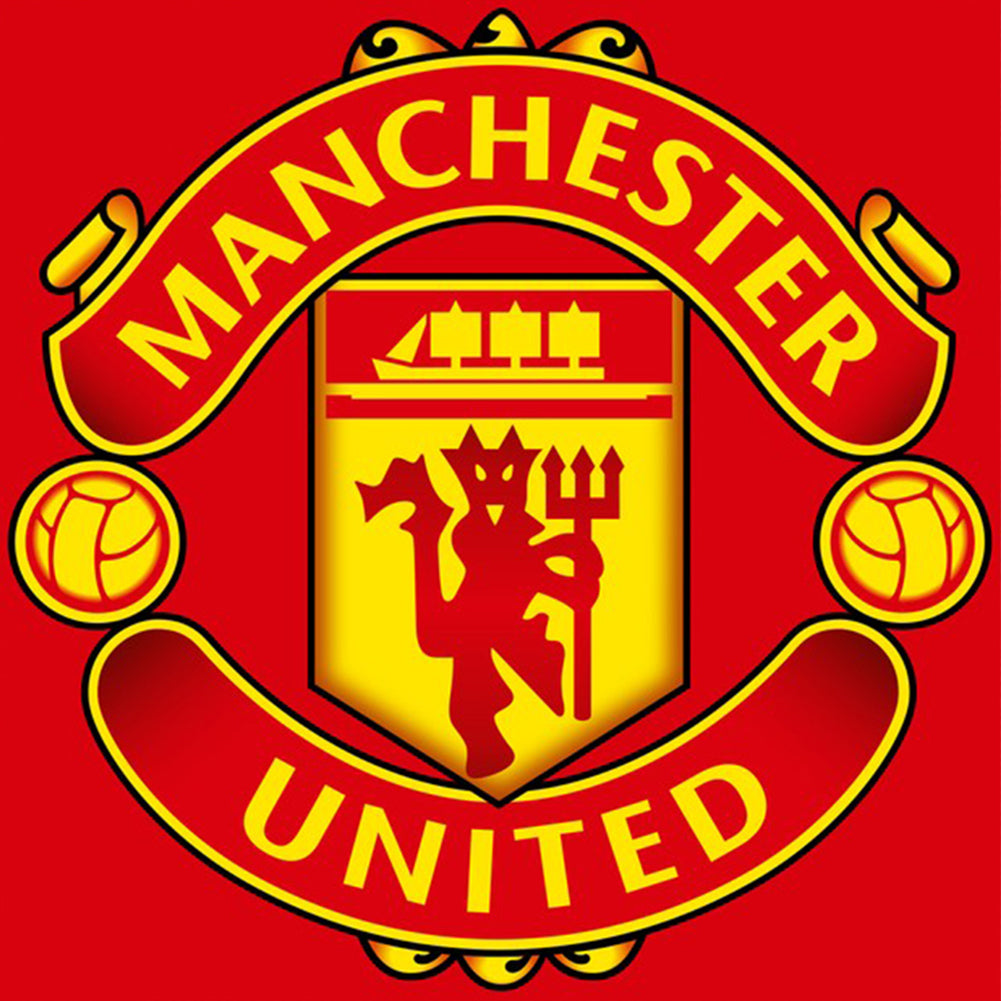 Diamond Painting - Full Round - manchester united football club (35*35CM)