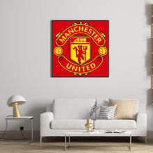 Load image into Gallery viewer, Diamond Painting - Full Round - manchester united football club (35*35CM)
