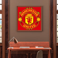 Load image into Gallery viewer, Diamond Painting - Full Round - manchester united football club (35*35CM)
