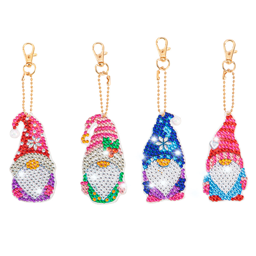 Goblin DIY Diamonds Painting Keychain Special-shaped Drill Crafts Decor (T-45)