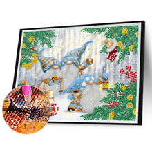 Load image into Gallery viewer, Diamond Painting - Partial Special Shaped - Goblins playing in the snow (40*30CM)
