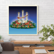 Load image into Gallery viewer, Diamond Painting - Partial Special Shaped - Christmas ornaments (30*30CM)
