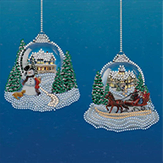 Diamond Painting - Partial Special Shaped - Christmas ornaments (30*30CM)