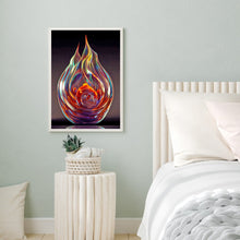 Load image into Gallery viewer, Diamond Painting - Full Round - glass fire sculpture (30*40CM)
