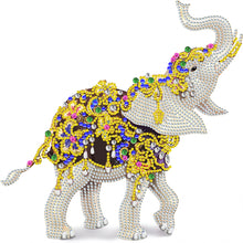 Load image into Gallery viewer, Diamond Painting - Partial Special Shaped - colorful elephant (30*30CM)
