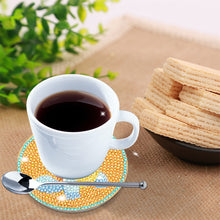 Load image into Gallery viewer, 6pcs DIY Diamonds Painting Coaster Cartoon Pikachu Wooden for Kids Gifts (Y1107)
