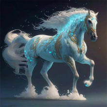Load image into Gallery viewer, Diamond Painting - Full Round - zodiac horse (30*30CM)
