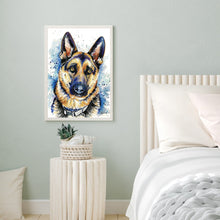Load image into Gallery viewer, Diamond Painting - Full Round - german shepherd (30*40CM)
