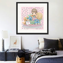 Load image into Gallery viewer, Diamond Painting - Partial Special Shaped - precious memory doll (30*30CM)
