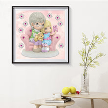 Load image into Gallery viewer, Diamond Painting - Partial Special Shaped - precious memory doll (30*30CM)
