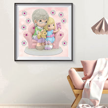 Load image into Gallery viewer, Diamond Painting - Partial Special Shaped - precious memory doll (30*30CM)
