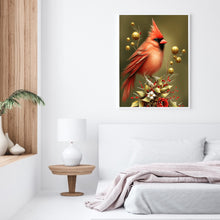 Load image into Gallery viewer, Diamond Painting - Full Round - cardinal bird (30*40CM)
