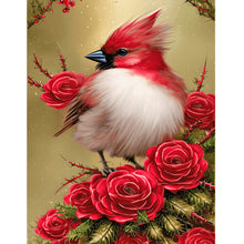 Load image into Gallery viewer, Diamond Painting - Full Round - cardinal bird (30*40CM)
