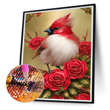 Load image into Gallery viewer, Diamond Painting - Full Round - cardinal bird (30*40CM)
