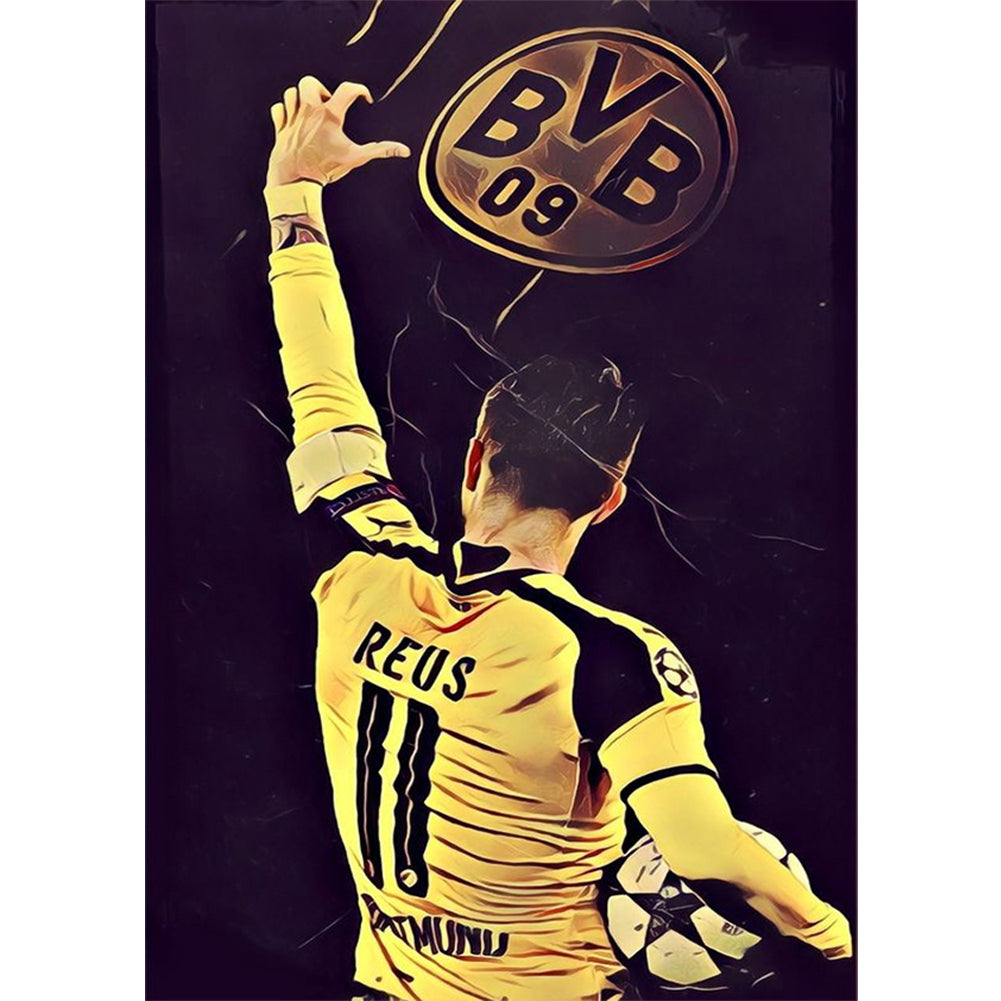 Diamond Painting - Full Round - dortmund football club (30*40CM)